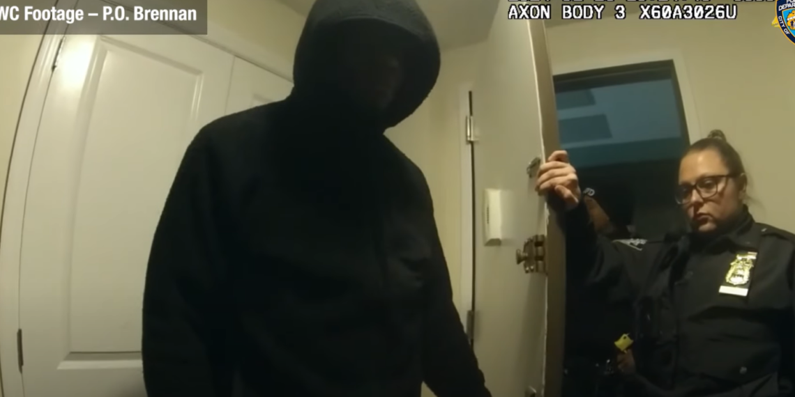 Bodycam shows struggle after suspect grabs NYPD officer's gun and shoots 2 cops