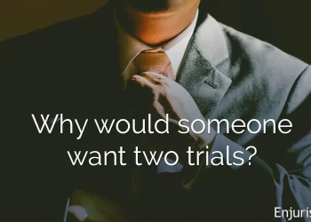 Bifurcating a personal injury trial